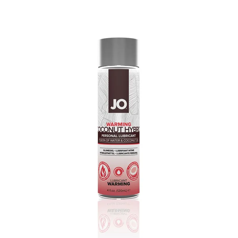 Лубрикант-крем JO Silicone Free Hybrid Warming з кокосовою олією, 120 мл