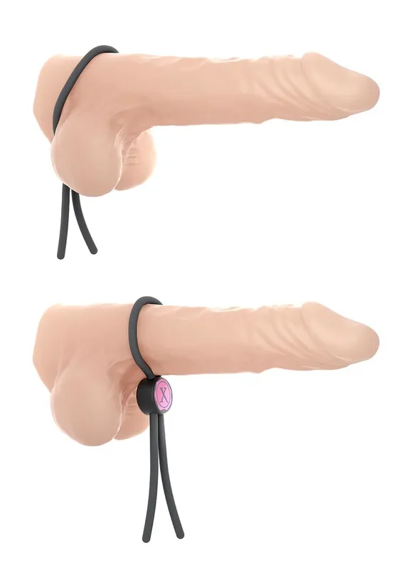 Ерекційне кільце-ласо Mr.Dorcel, чорне