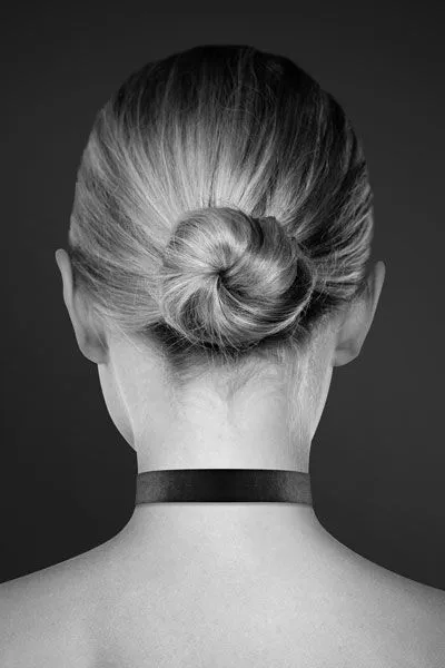 Чокер Bijoux Pour Toi HEART LOCK Black з замочком-сердечком, екошкіра