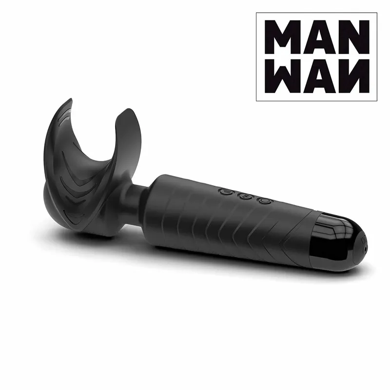Мастурбатор-вібромасажер Manwan MAN.WAND, чорний