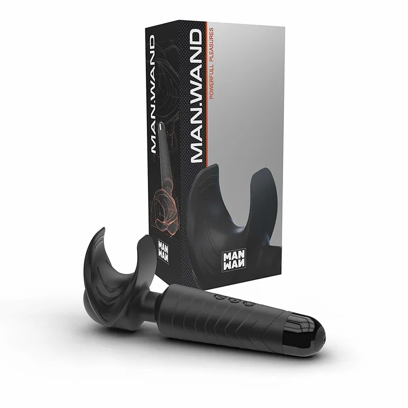 Мастурбатор-вібромасажер Manwan MAN.WAND, чорний