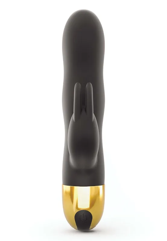 Вібратор-кролик Dorcel RABBIT EXPERT G, чорний з золотистим