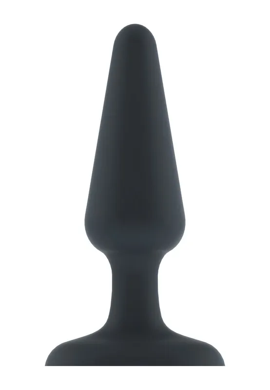 Анальна пробка з вібрацією Dorcel Best Vibe Plug M, чорна, силікон