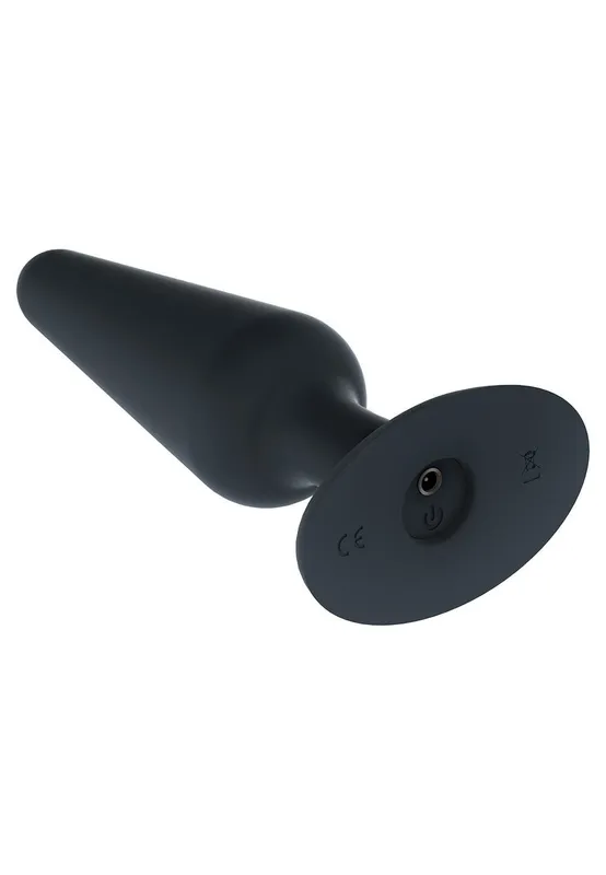 Анальна пробка з вібрацією Dorcel Best Vibe Plug M, чорна, силікон