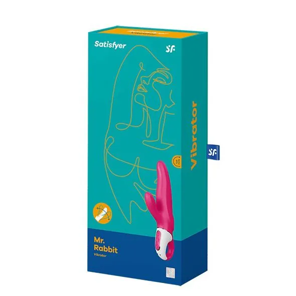 Вібратор-кролик Satisfyer Vibes Mister Rabbit, рожевий