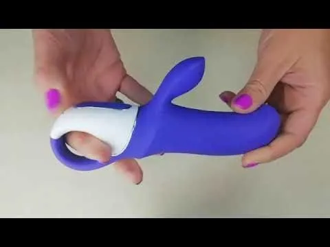Вібратор-кролик Satisfyer Vibes Magic Bunny, синій, два мотори
