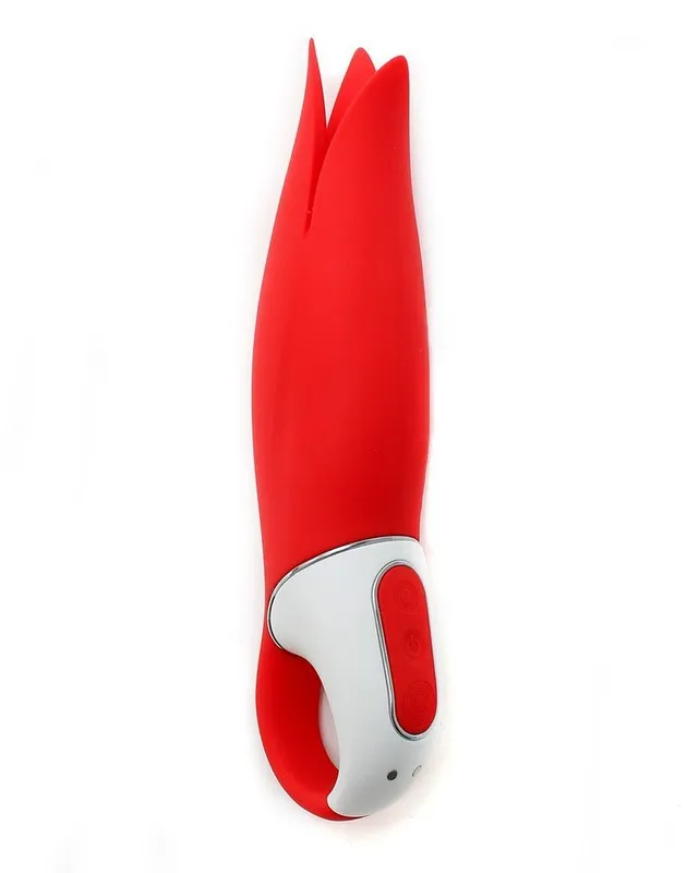 Вібратор Satisfyer Power Flower, червоний, 12 режимів вібрації