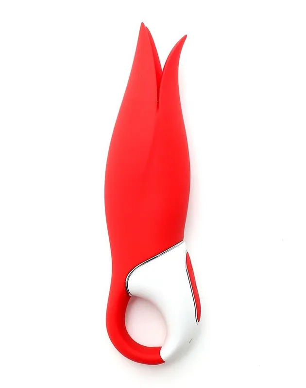 Вібратор Satisfyer Power Flower, червоний, 12 режимів вібрації