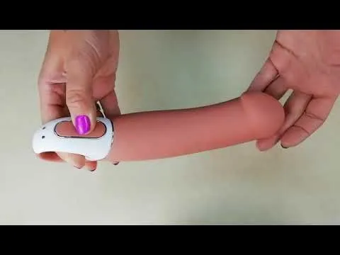 Вібратор Satisfyer Vibes Master, тілесний, XXL, діаметр 46 мм