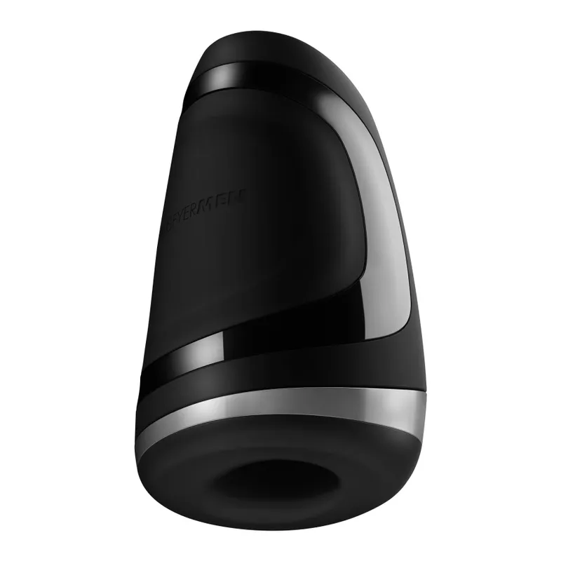 Мастурбатор Satisfyer Men Heat Vibration з підігрівом та вібрацією, чорний