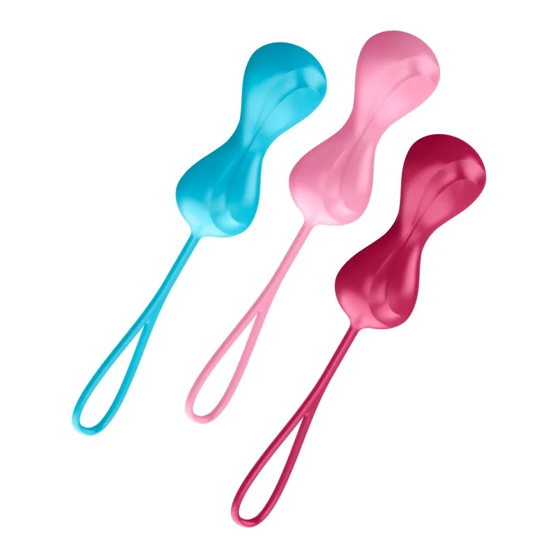 Набір вагінальних кульок Satisfyer Balls Training Set, 3 пари, діаметр 3,4 см