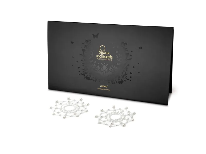 Пестіс з кристалів Bijoux Indiscrets Mimi Pearl, перлинний колір