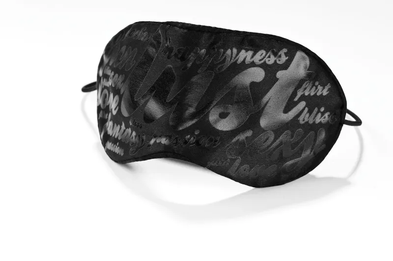 Маска на очі Bijoux Indiscrets Blind Passion Mask, чорна