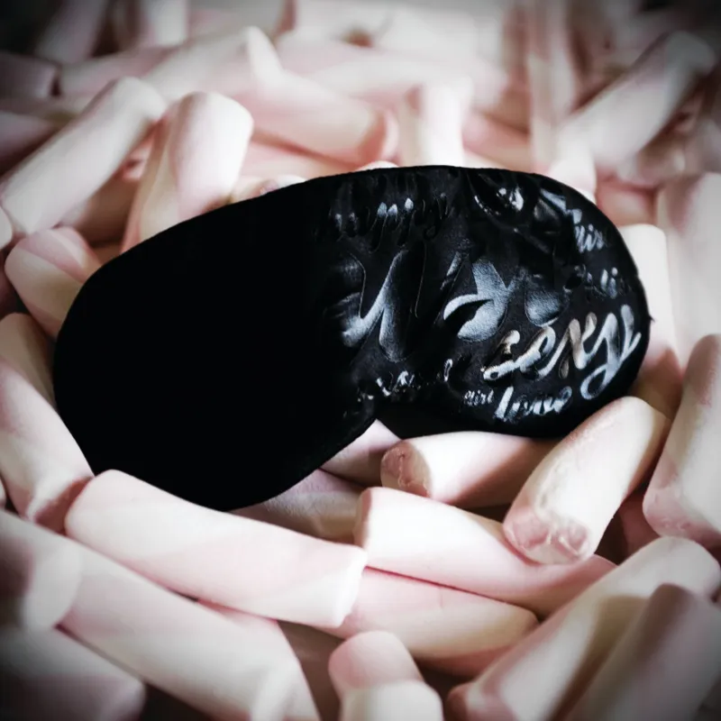 Маска на очі Bijoux Indiscrets Blind Passion Mask, чорна