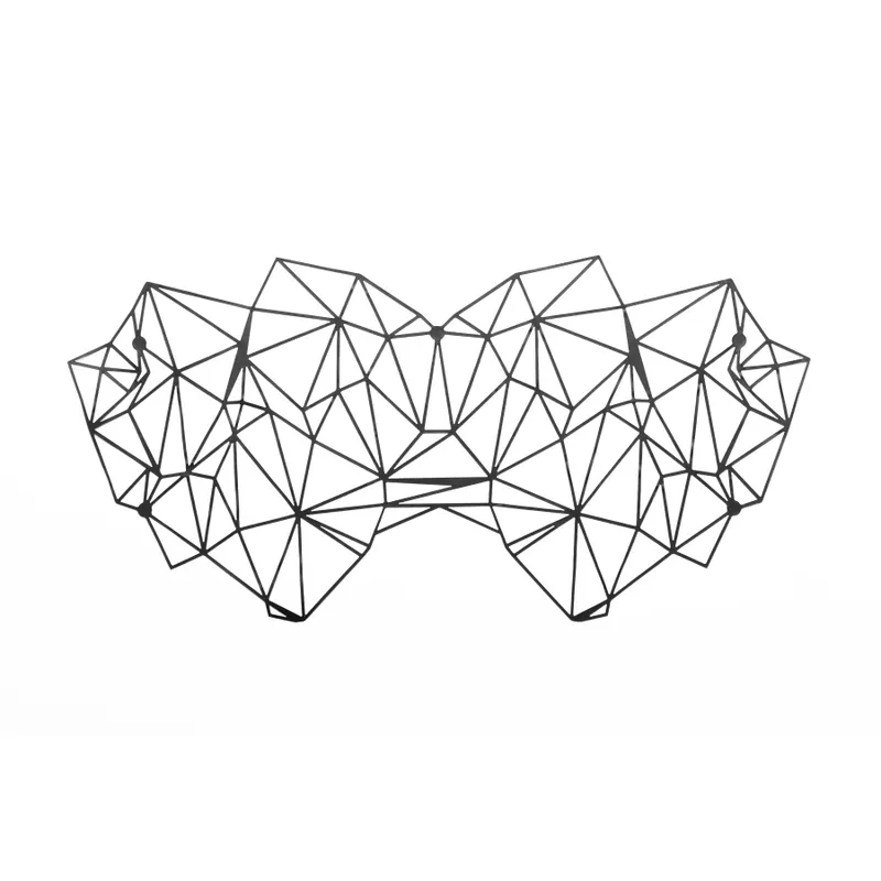 Маска на обличчя Bijoux Indiscrets Kristine Mask, чорна