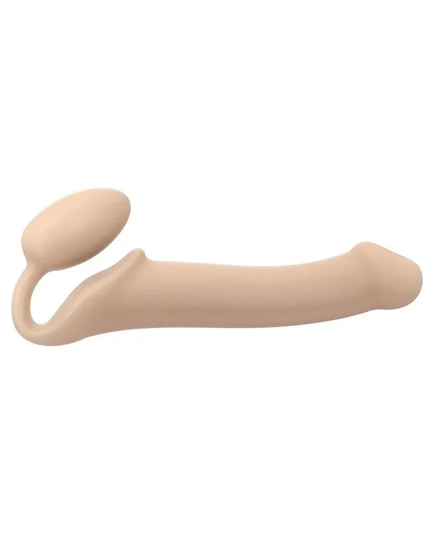Безремінний страпон Strap-On-Me Flesh L, тілесний, діаметр 3,7 см