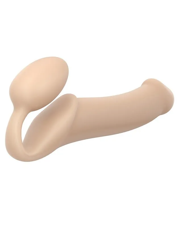 Безремінний страпон Strap-On-Me Flesh XL, тілесний, діаметр 4,5 см
