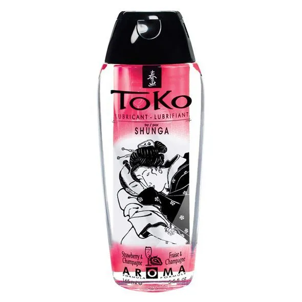 Лубрикант на водній основі Shunga Toko Aroma Sparkling Strawberry Wine (165 мл)