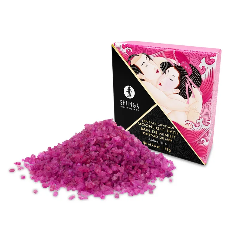 Сіль для ванни Shunga Moonlight Bath – Aphrodisia, 75 мл, сіль Мертвого моря