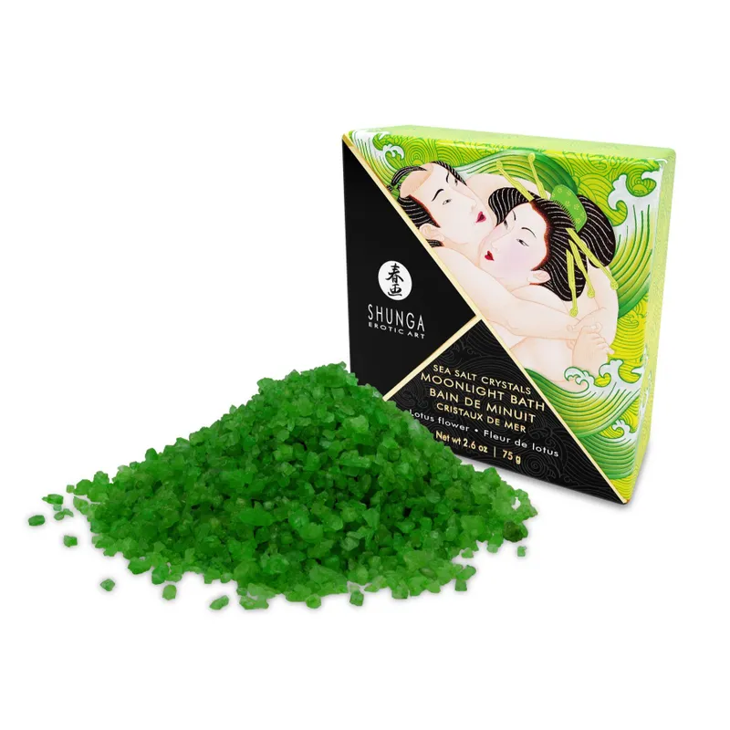 Сіль для ванни Shunga Moonlight Bath – Lotus Flower, 75 мл