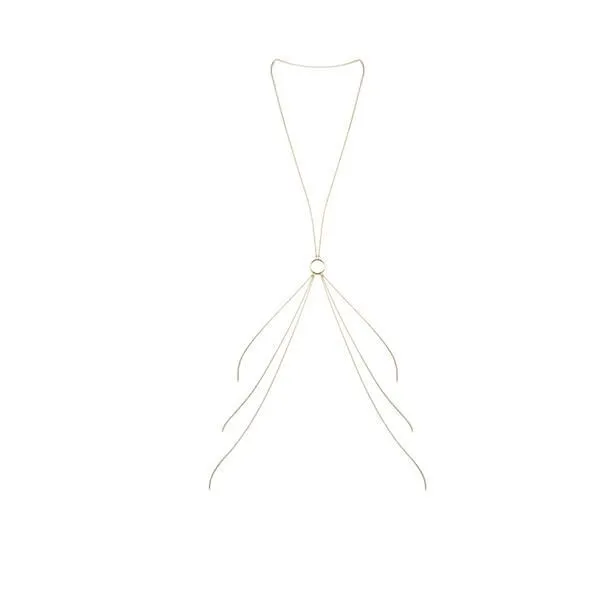 Прикраса для тіла Bijoux Indiscrets Magnifique 8 Body Chain - Gold