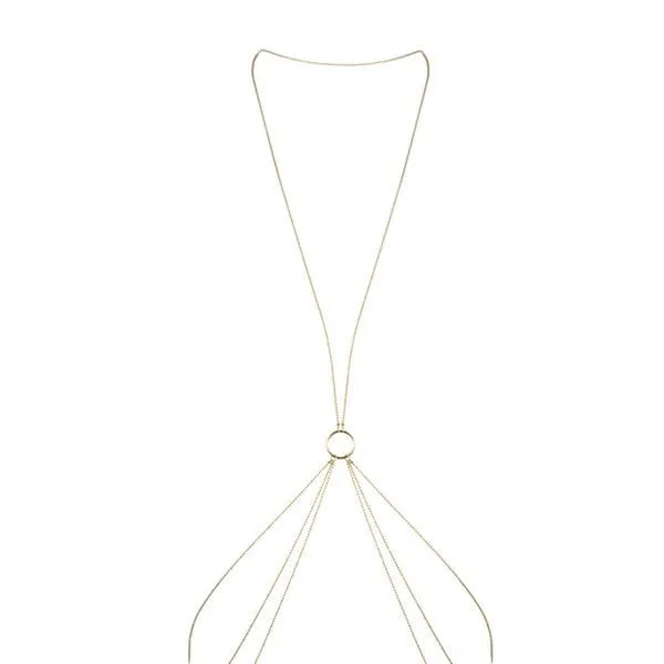 Прикраса для тіла Bijoux Indiscrets Magnifique 8 Body Chain - Gold