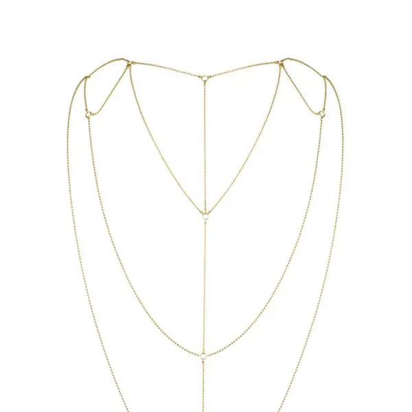 Ланцюжок для спини Bijoux Indiscrets Magnifique Back and Cleavage Chain - Gold