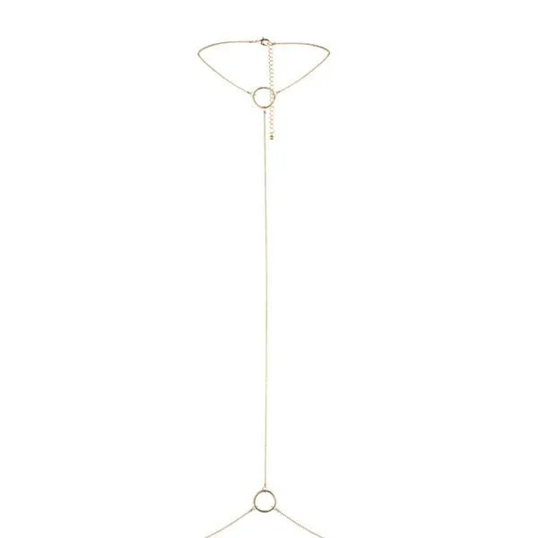 Прикраса на тіло Bijoux Indiscrets Magnifique 8 Body Chain — Gold, золотистий колір