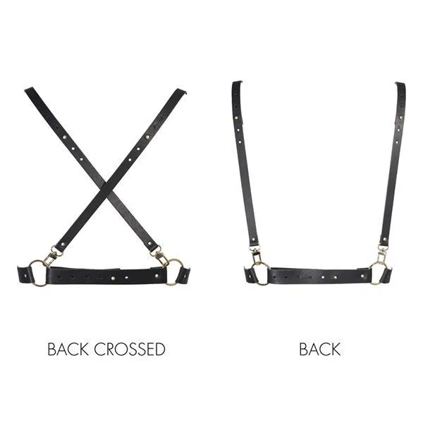 Портупея Bijoux Indiscrets MAZE - X Harness Black