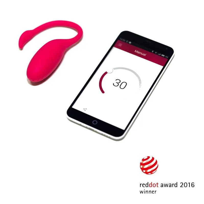 Смарт-віброяйце Magic Motion Flamingo, рожевий колір