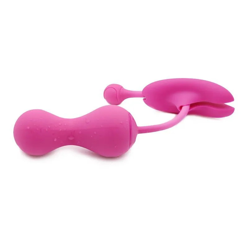 Вагінальні кульки з вібрацією Magic Motion Kegel Gen 2, рожеві, керування зі смартфону