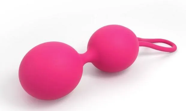 Вагінальні кульки Dorcel Dual Balls, рожеві, діаметр 3,6 см
