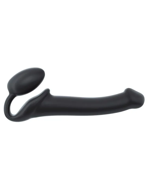 Безремінний страпон Strap-On-Me Black M, діаметр 3,3 см