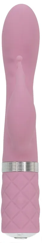 Вібратор-кролик Pillow Talk Kinky Pink з кристалом Swarovski, рожевий