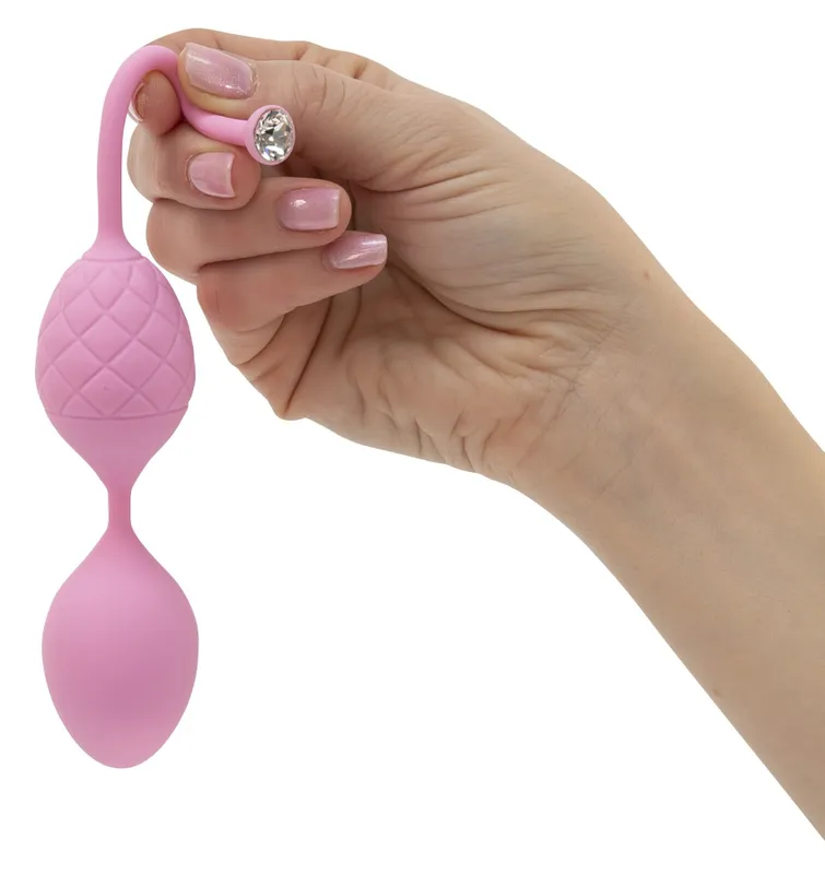 Вагінальні кульки Pillow Talk Frisky Pink з кристалом Swarovski