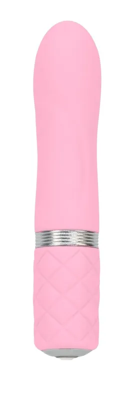 Міні-вібратор Pillow Talk Flirty Pink з кристалом Swarovski