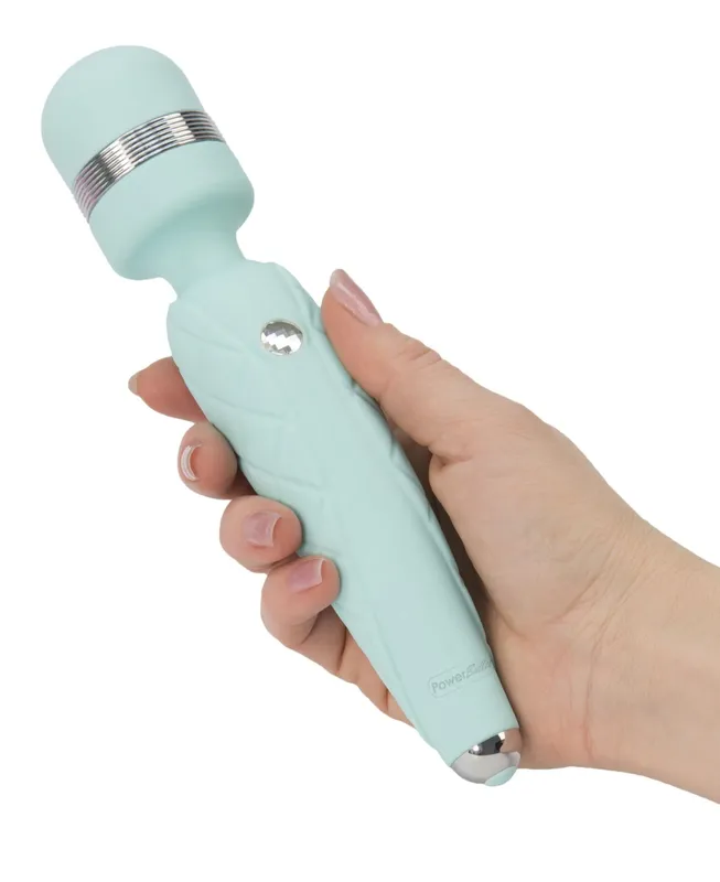 Вібромасажер Pillow Talk Cheeky Teal з кристалом Swarovski, бірюзовий