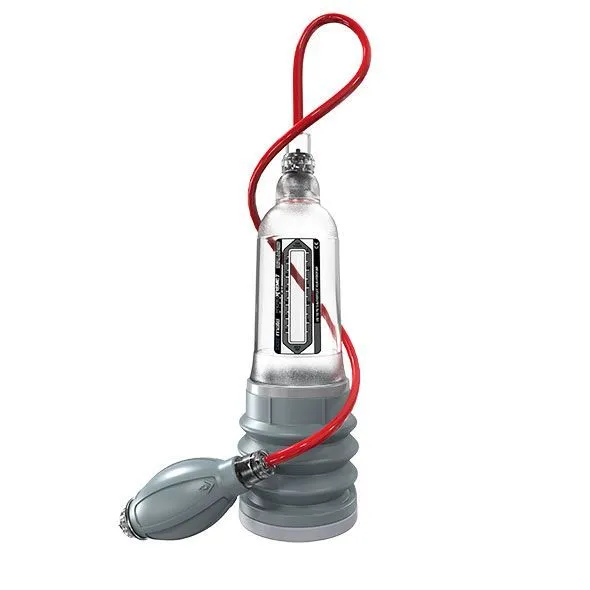 Гідропомпа Bathmate HydroXtreme 7 Wide Boy, прозора, для довжини 12,5–18 см