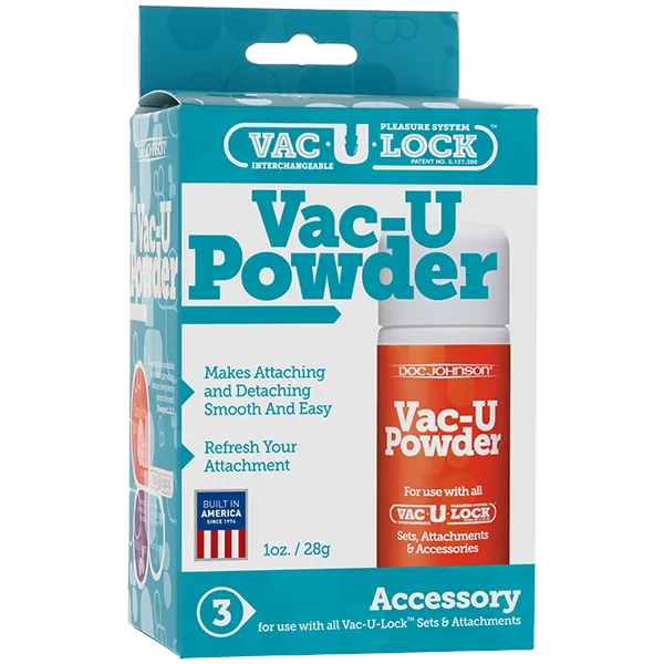 Присипка для кріплення Vac-U-Lock Doc Johnson Vac-U Powder