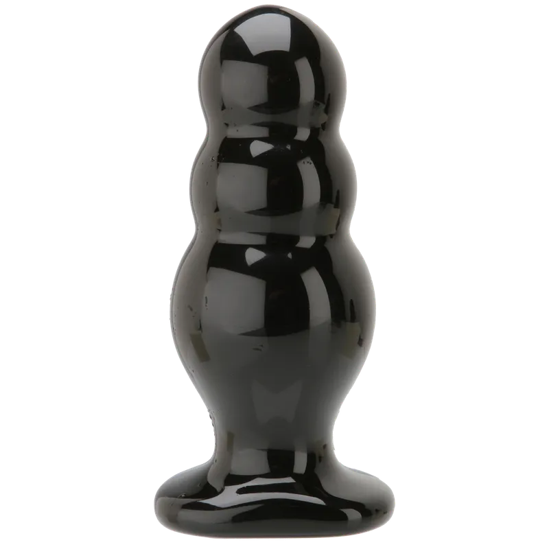 Анальний стимулятор Doc Johnson Titanmen Tools – Master, чорний, діаметр 6,6 см