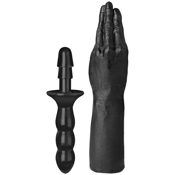 Рука для фістингу Doc Johnson Titanmen The Hand with Vac-U-Lock, чорна