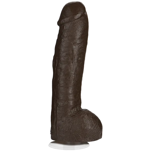 Фалоімітатор Doc Johnson BAM - Huge 13 Inch Realistic Cock, чорний