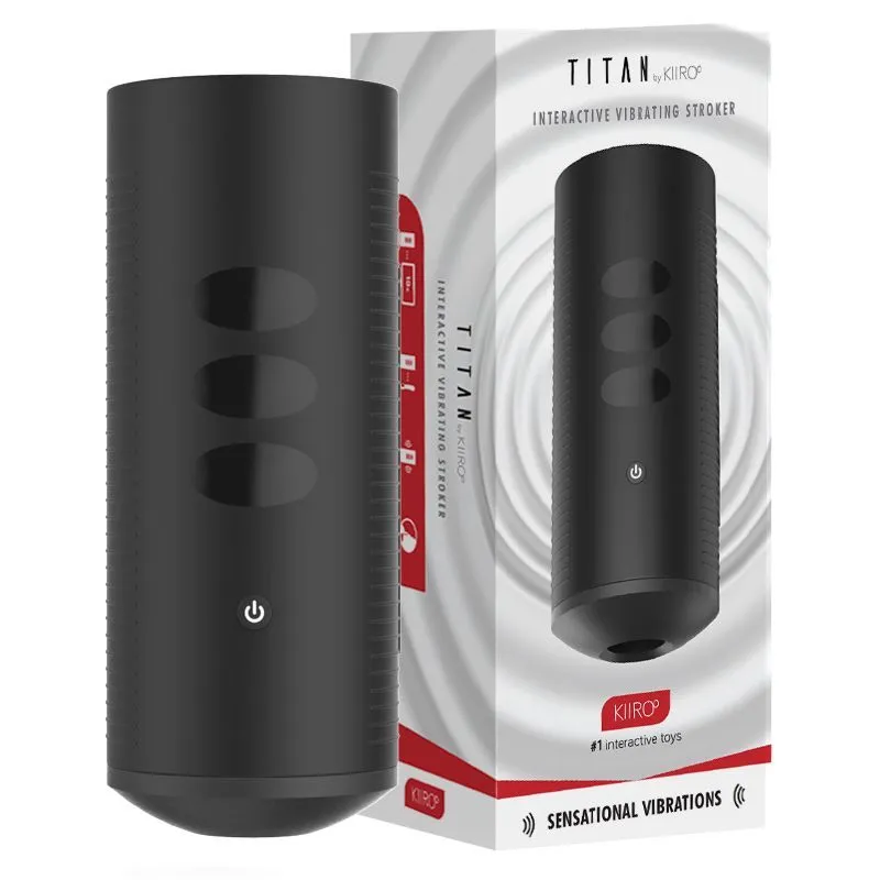 Інтерактивний мастурбатор Kiiroo Titan з 9 вібромоторами (Нідерланди)