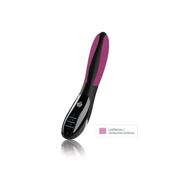 Вібратор з електростимуляцією Mystim Sizzling Eric eStim Black