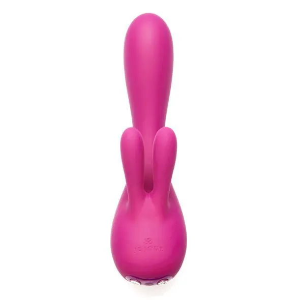 Вібратор-кролик Je Joue - Fifi Fuchsia з трьома моторами