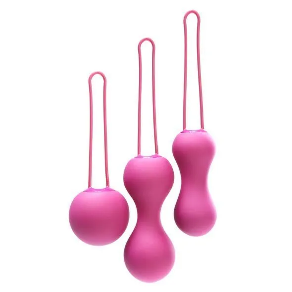 Набір вагінальних кульок Je Joue - Ami Fuchsia, 3 шарики для тренувань тазового дна