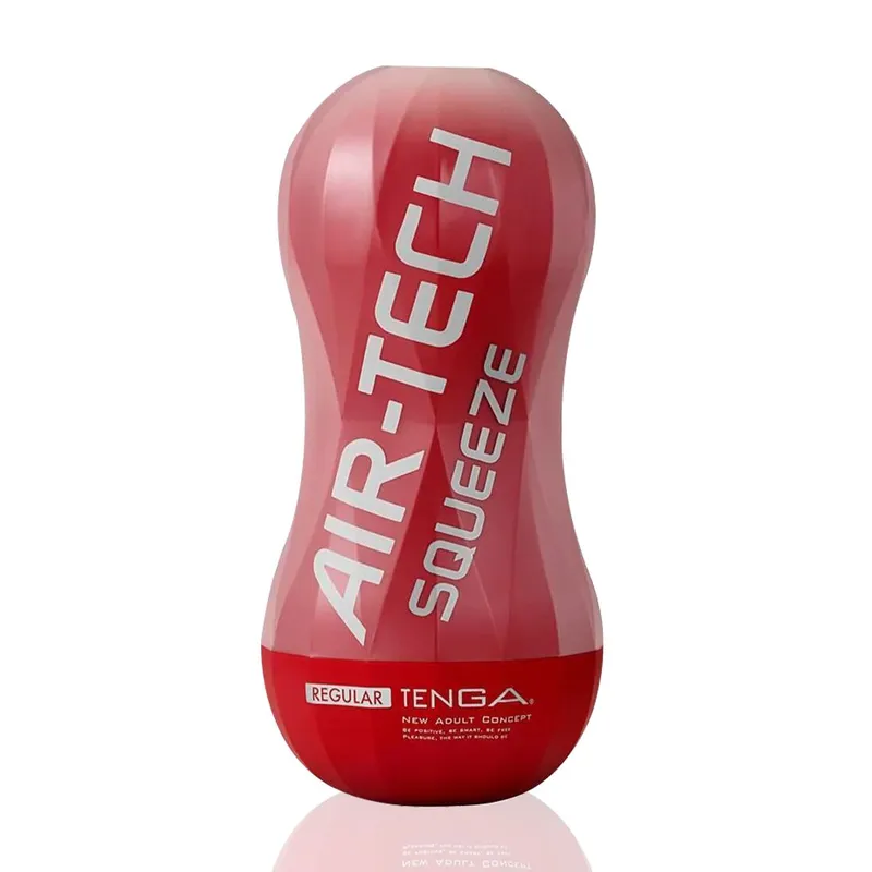 Мастурбатор Tenga Air-Tech Squeeze Regular, стискний корпус, щільний вхід