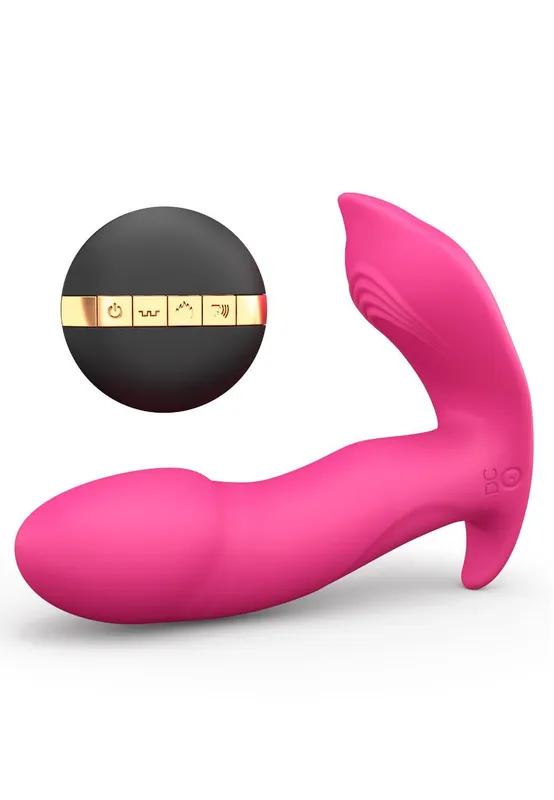 Вібратор Dorcel Secret Clit з підігрівом і пультом ДК (Франція)