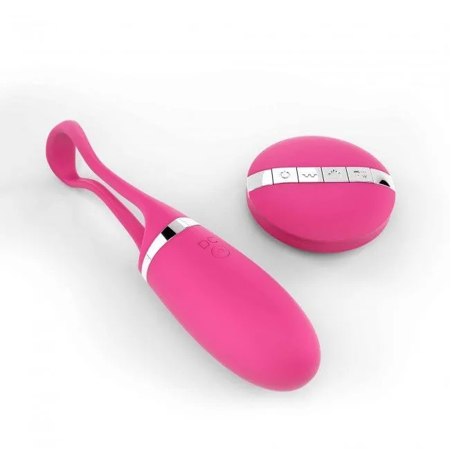 Віброяйце Dorcel Secret Delight Magenta з пультом ДУ та голосовим керуванням