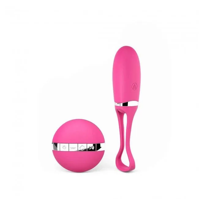 Віброяйце Dorcel Secret Delight Magenta з пультом ДУ та голосовим керуванням